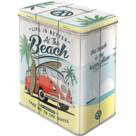 Cutie Metalica marime L VW Bulli Beach - Plaja [1]