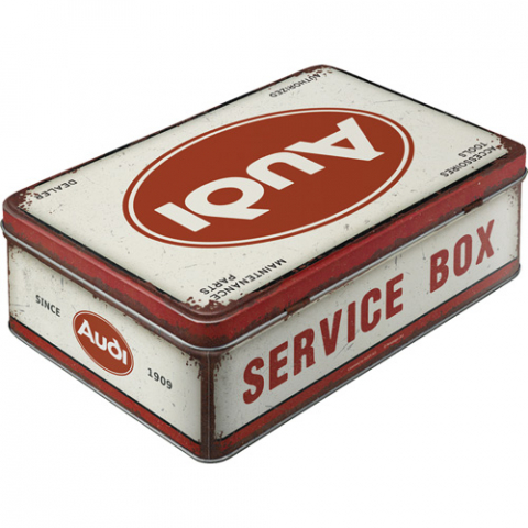 Cutie metalica plata Audi - Service Box - Cutia de Service [1]