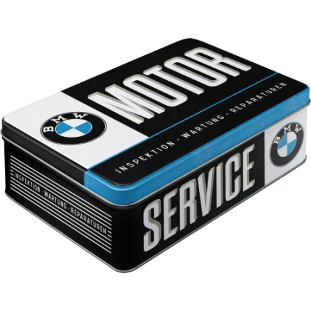 CUTII DEPOZITARE - Cutie metalica plata BMW-Service