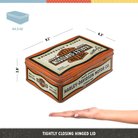 Cutie metalica plata Harley-Davidson - Piese si Accesorii [2]