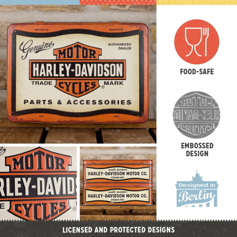 Cutie metalica plata Harley-Davidson - Piese si Accesorii [3]