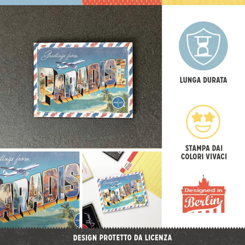 Magnet 6x8 cm Pan Am Paradise [2]