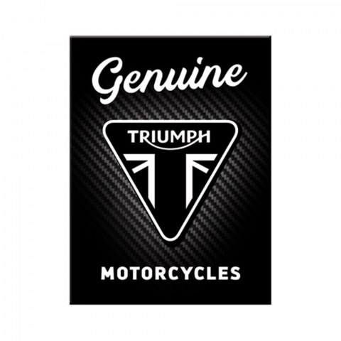 MAGNETI - Magnet 6x8 cm  Triumph - Genuine Motorcycles
