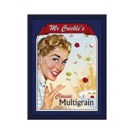 MAGNETI - Magnet 6x8 cm Multigrain - Fulgi de mai multe feluri