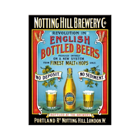 MAGNETI - Magnet 6x8 cm Nottting Hill Brewery - Beraria Dealul Notting 