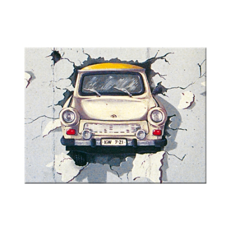 MAGNETI - Magnet 6x8 cm Trabant - Berlin Wall - Zidul Berlinului