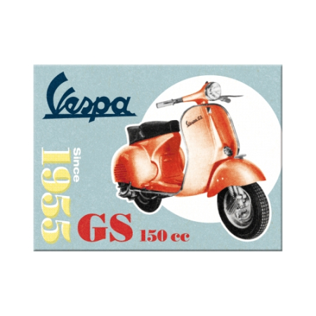 MAGNETI - Magnet 6x8 cm Vespa - GS 150 Since 1955 - Vespa inca din 1955