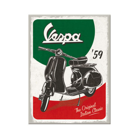 MAGNETI - Magnet 6x8 cm Vespa - The Italian Classic - Vespa - Clasic Italienesc