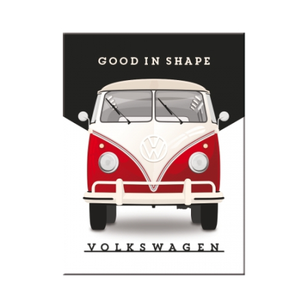 MAGNETI - 	Magnet 6x8 cm Volkswagen - Volkswagen Good in Shape