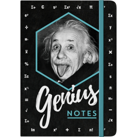 Agenda A5 - Notebook Einstein - Genius Notes - Notite de geniu