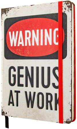 Notebook Genius At Work - Geniu la Munca [2]