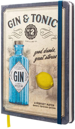 Notebook - Gin & Tonic - Drinks & Stories - Bautura si Povesti [2]