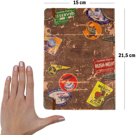 Notebook Pan Am - Travel Stickers - Timbre de calatorie [2]