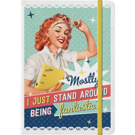Agenda A5 - Notebook Stand Around Being Fantastic - Stau degeaba in mod fantastic