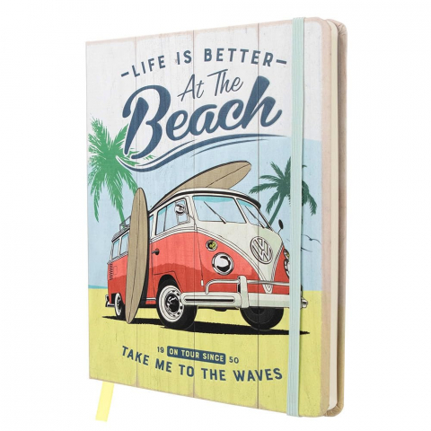 Notebook VW Bulli Beach - Plaja [2]