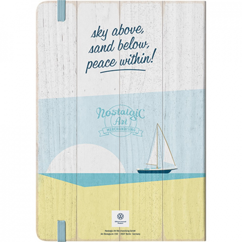 Notebook VW Bulli Beach - Plaja [1]