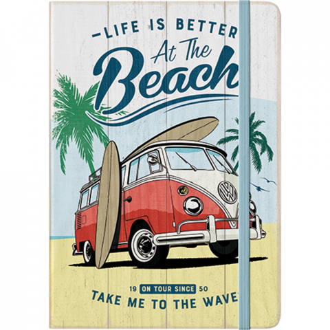 Agenda A5 - Notebook VW Bulli Beach - Plaja