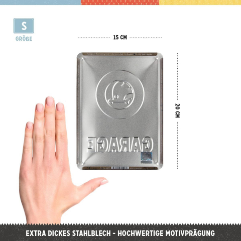 Placa 15x20 Skoda - Garaj [1]