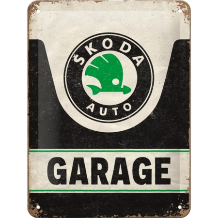 PLACI - Placa 15x20 Skoda - Garaj