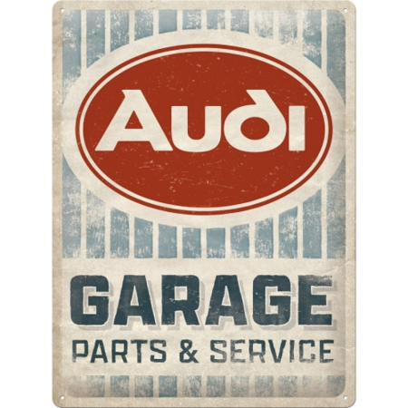 PLACI - Placa 30x40 Audi - Garaj
