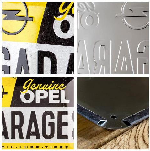 Placa 30x40 Opel - Garaj [2]
