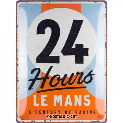 PLACI - Placa decor 30x40 24h Le Mans - Un secol de intreceri