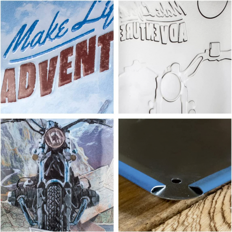 Placa decor 30x40 BMW Make Life an Adventure - BMW transforma-ti viata intr-o aventura [2]