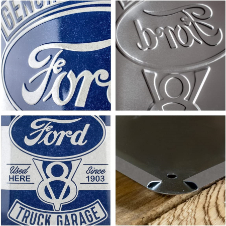Placa decor 30x40 Ford V8 Truck Garage - Garaj de Camioane [1]