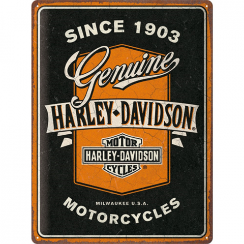 PLACI - Placa decor 30x40 Harley Davidson Motociclete Autentice