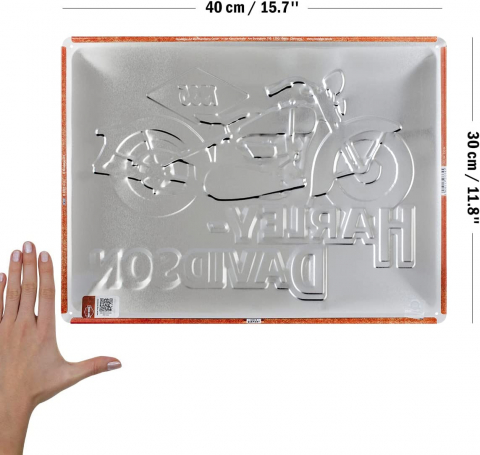 Placa decor 30x40 Harley Davidson Motociclete din 1935 [1]