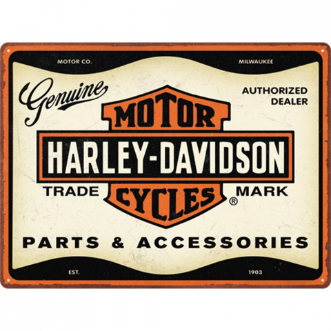 PLACI - Placa decor 30x40 Harley-Davidson Piese si Accesorii
