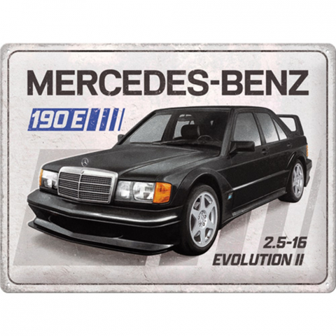 PLACI - Placa decor 30x40 Mercedes-Benz 190 E 2.5-16 Evolution II