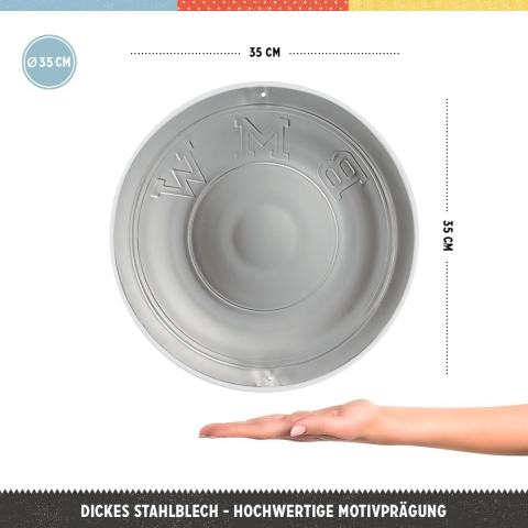 Placa decor 35cm BMW Logo [1]