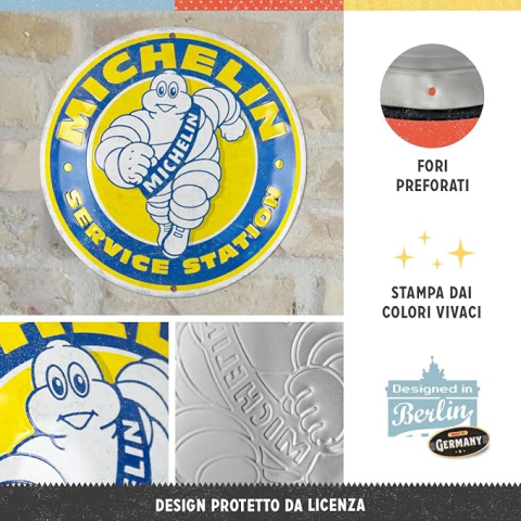 Placa decor 35cm Michelin Service Station [2]