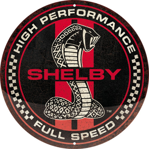 PLACI - Placa decor 35cm Shelby - Full Speed Cobra Snake