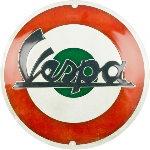 PLACI - Placa decor 35cm Vespa Logo Italian