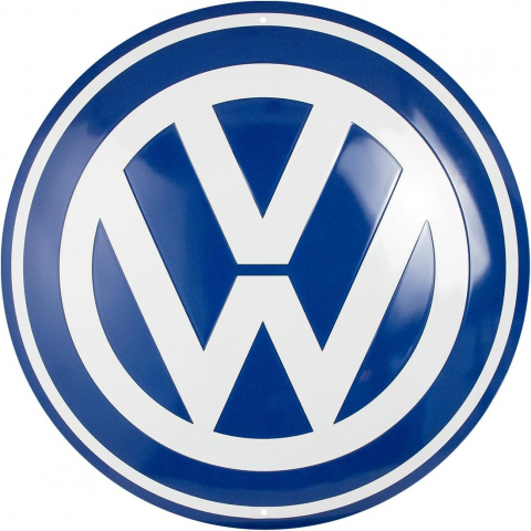 Placa decor 35cm VW - Logo [0]