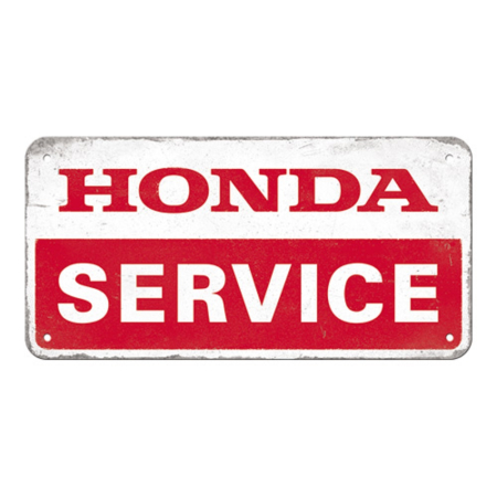 Placa decor metalica cu snur 10x20 Honda MC - Service Moto [2]