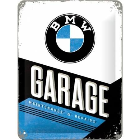 PLACI - Placa metalica 15X20 BMW-Garaj