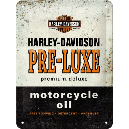 PLACI - Placa metalica 15x20 Harley-Davidson - Pre-Luxe