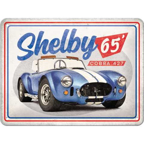 PLACI - Placa metalica 15X20 Shelby - Cobra 427