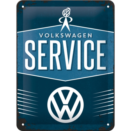 PLACI - Placa metalica 15x20 Volkswagen-Service