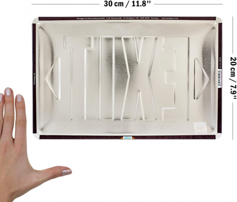 Placa metalica 20X30 Exit - Iesire [1]