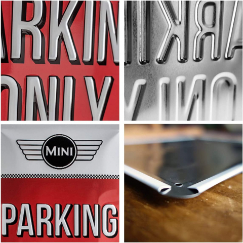 Placa metalica 20x30 Mini - Parking Only - Parcare doar pentru Mini [2]