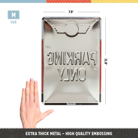 Placa metalica 20x30 Mini - Parking Only - Parcare doar pentru Mini [1]