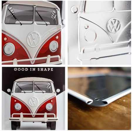 Placa metalica 20X30 Volkswagen - Good In Shape - Forma Buna [2]