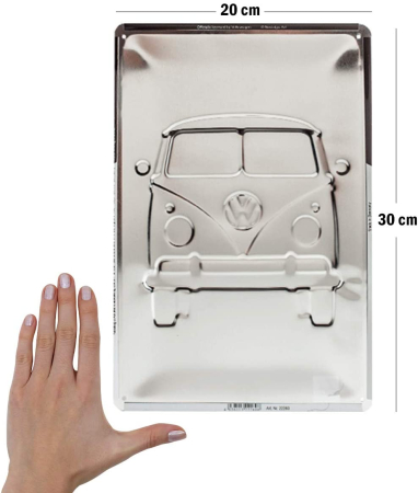 Placa metalica 20X30 Volkswagen - Good In Shape - Forma Buna [1]