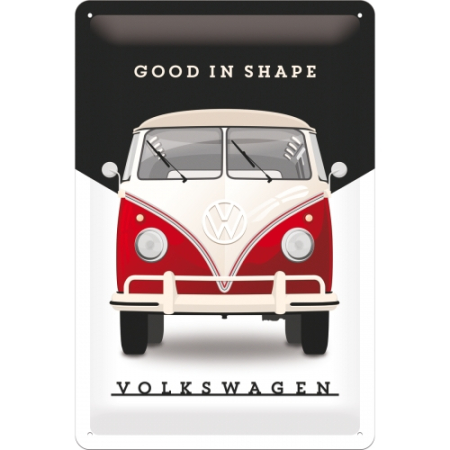 PLACI - Placa metalica 20X30 Volkswagen - Good In Shape - Forma Buna