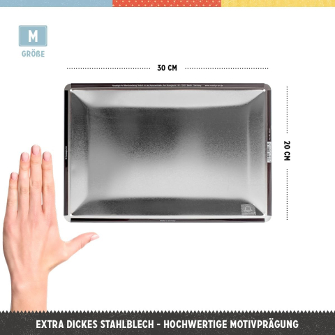 Placa metalica 20X30 You are leaving - Parasiti Sectorul American [1]