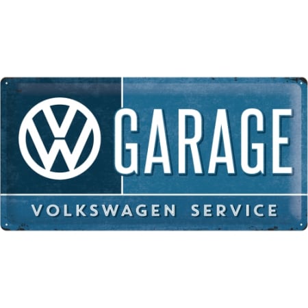 PLACI - Placa metalica 25X50 Volkswagen Garaj